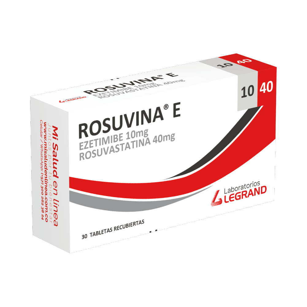 ROSUVINA E 10/40 mg