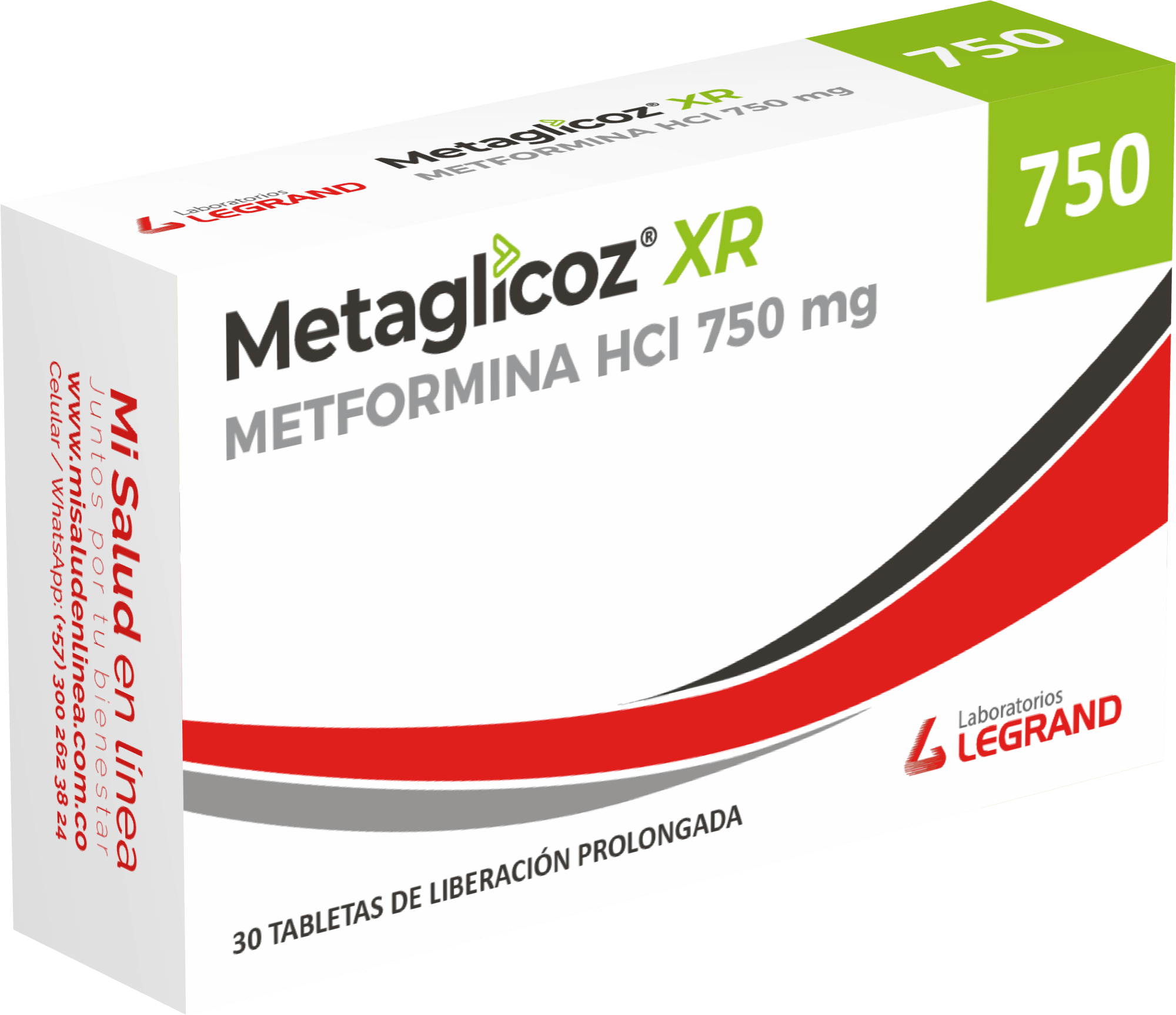 METAGLICOZ XR 750mg