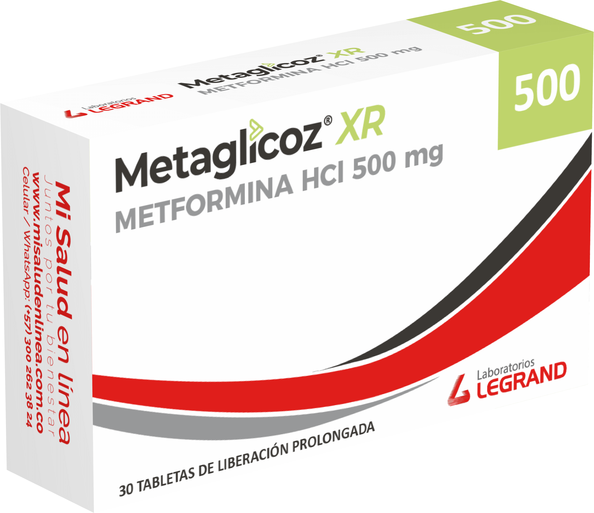 METAGLICOZ XR 500mg
