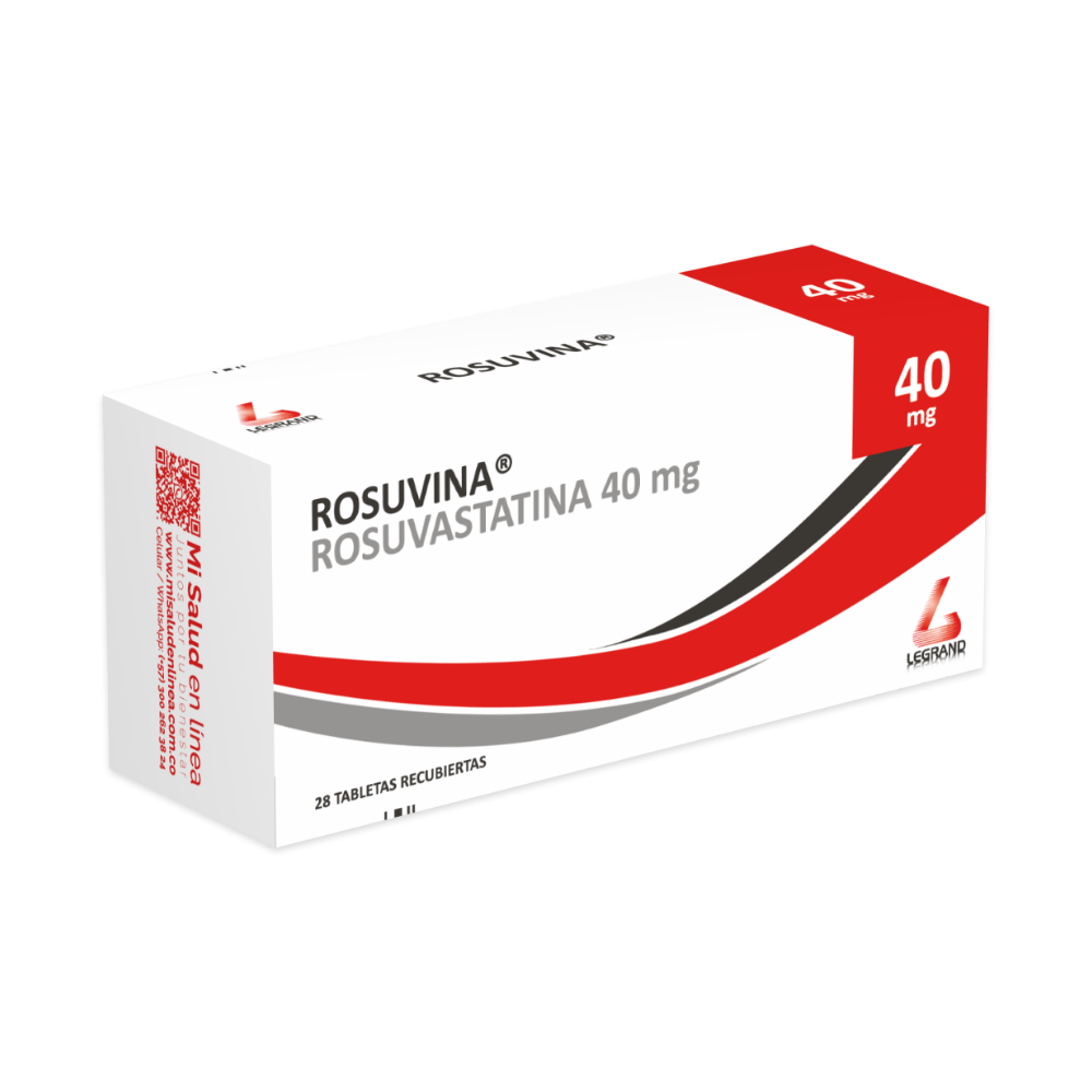 ROSUVINA 40 TABLETA RECUBIERTA
