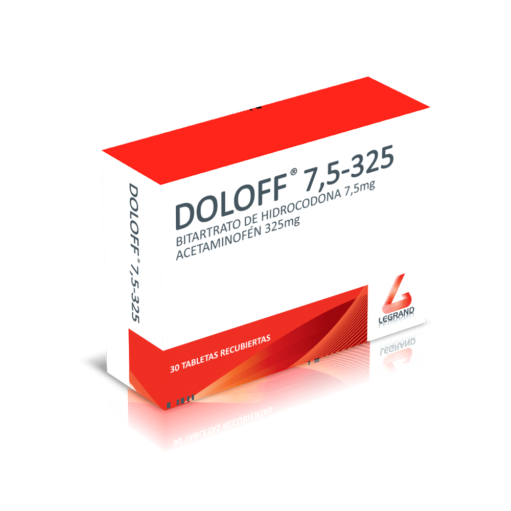 DOLOFF 7,5-325 TABLETAS RECUBIERTAS.