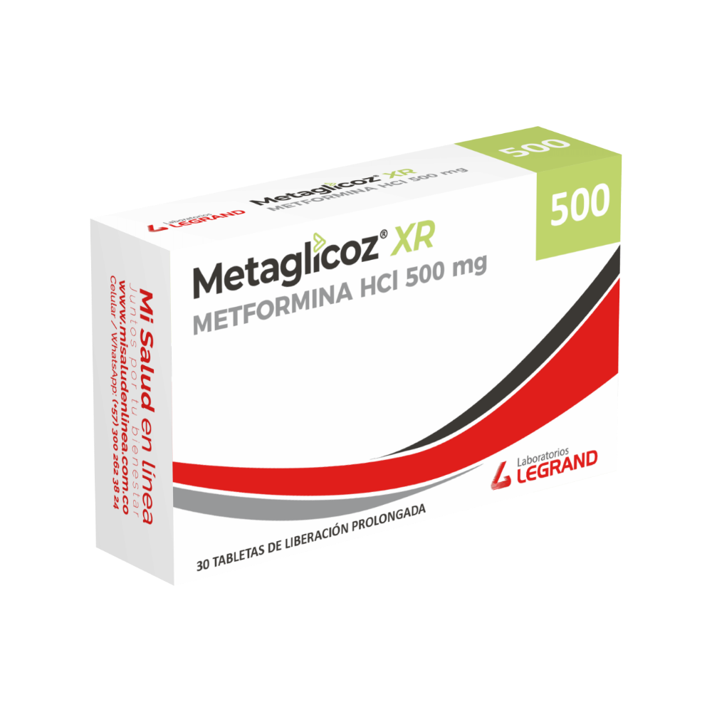 METAGLICOZ XR 500mg