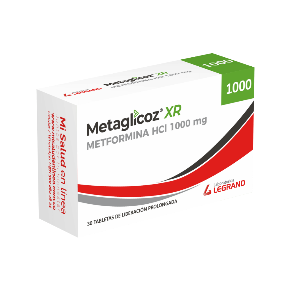 METAGLICOZ XR 1000mg