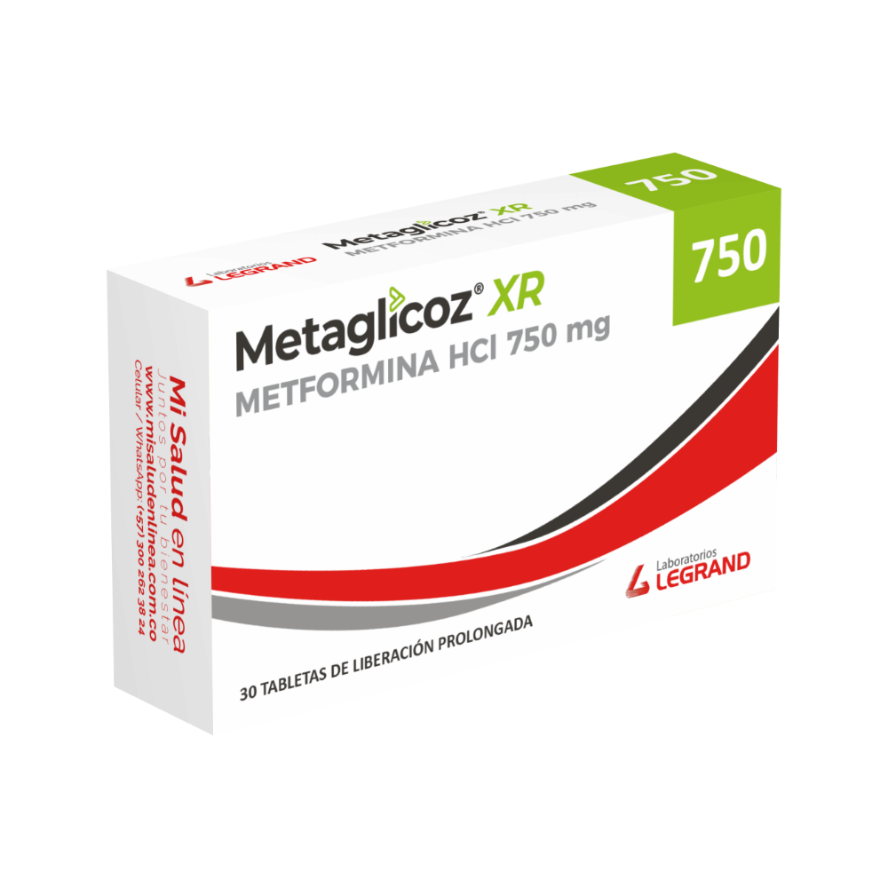 METAGLICOZ XR 750mg