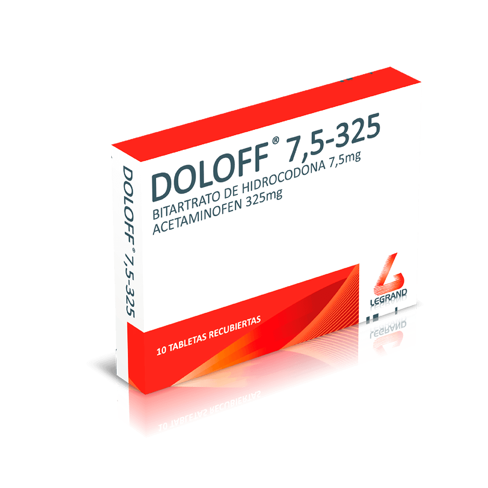 DOLOFF® 7,5-325 TABLETAS RECUBIERTAS.