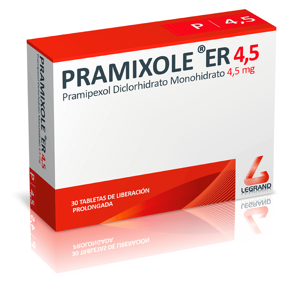 PRAMIXOLE® ER 4,5 mg TABLETAS DE LIBERACIÓN PROLONGADA