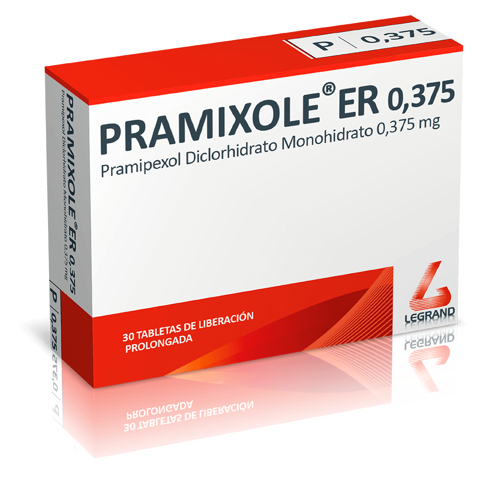 PRAMIXOLE® ER 0.375 mg TABLETAS DE LIBERACIÓN PROLONGADA,