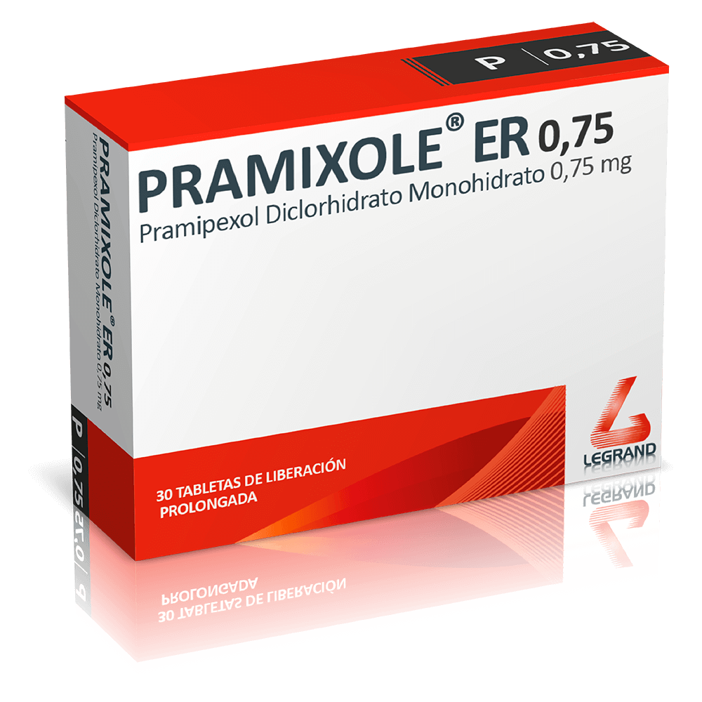 PRAMIXOLE® ER 0.75 mg TABLETAS DE LIBERACIÓN PROLONGADA,