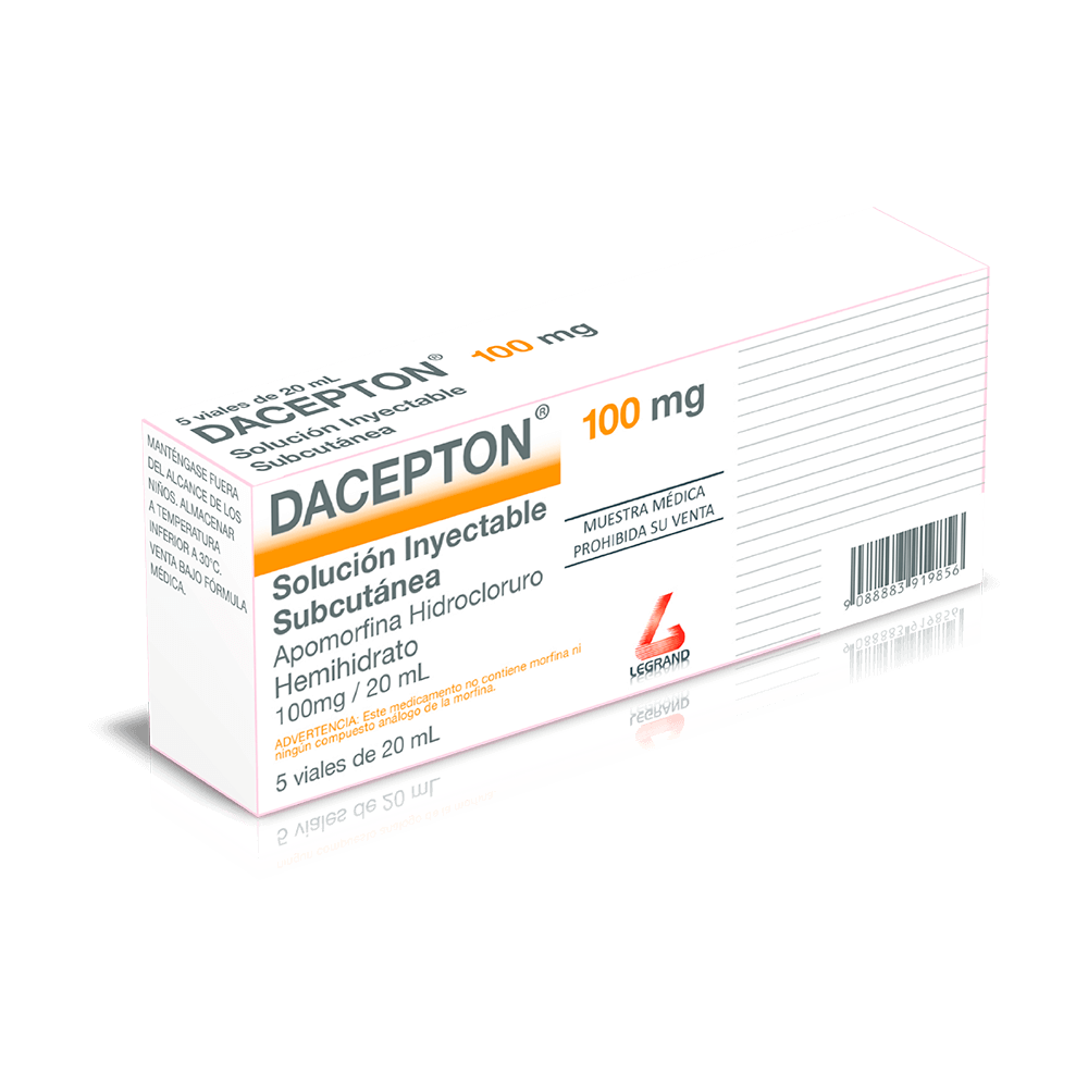 DACEPTON® 100 MG / 20 ML SOLUCION INYECTABLE