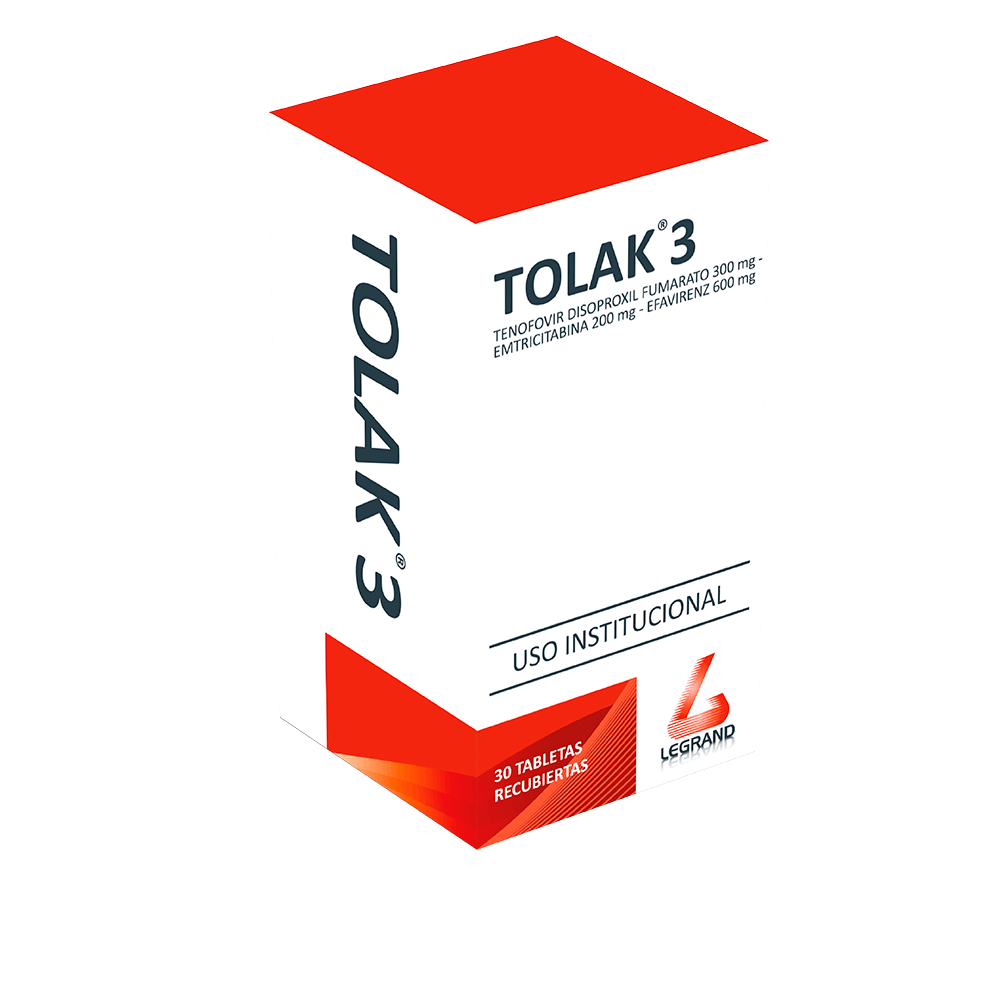 TOLAK® 3 TABLETAS RECUBIERTAS